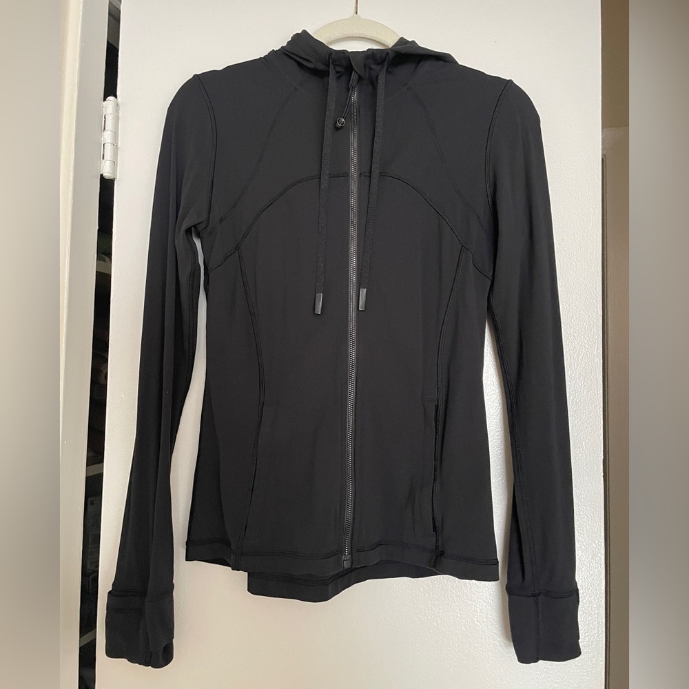 Define Jacket hooded Nulu size 8
